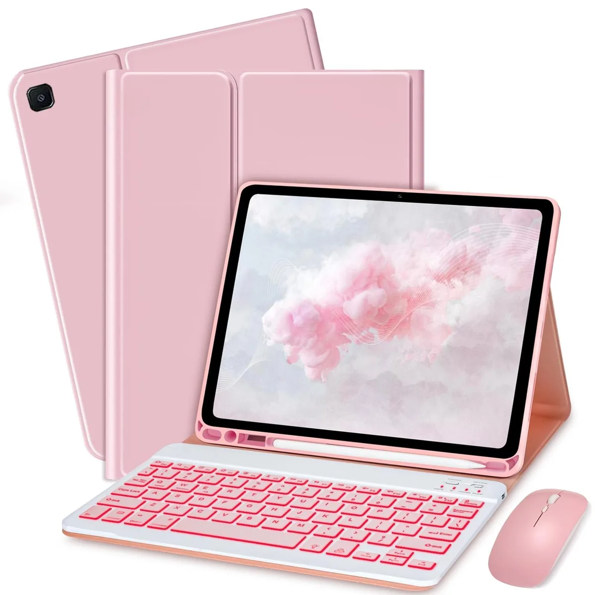 ARCTIC ARCTIC Keyboard Case 10.1 inch Fire HD 10/10+ 11/13th Gen Pink — product photo