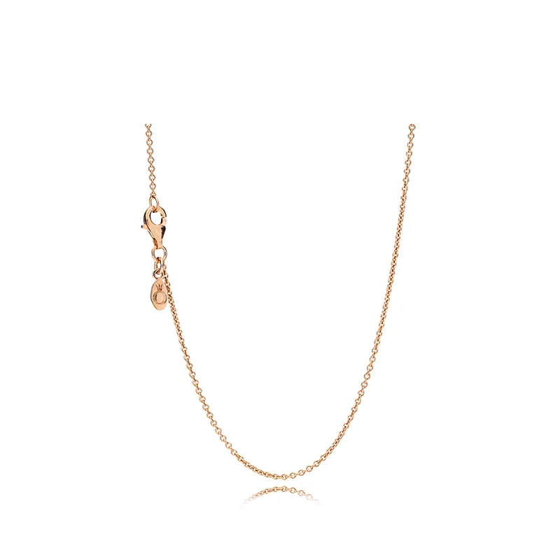 PANDORA PANDORA Rose Gold Adjustable Necklace 580413 45cm — product photo