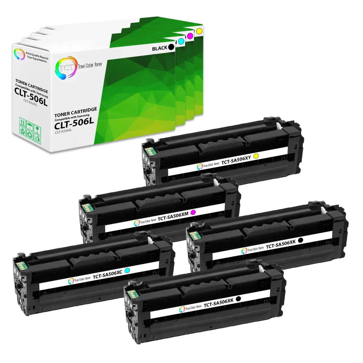 True Color Toner True Color Toner CLT-506L 5-pack toner cartridge 6000/3500 pages — product photo