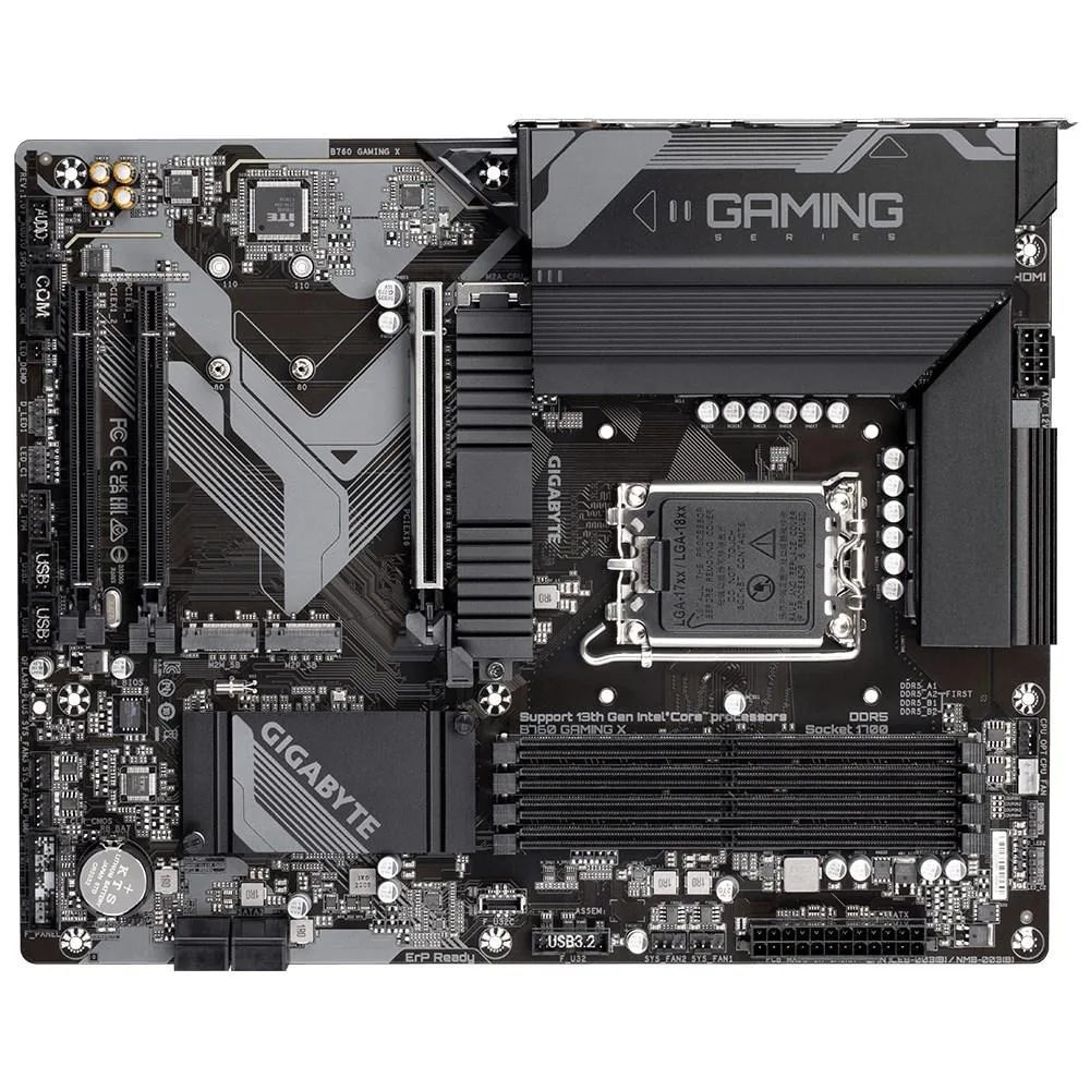 GIGABYTE GIGABYTE B760 GAMING X Intel motherboard 1700 — product photo