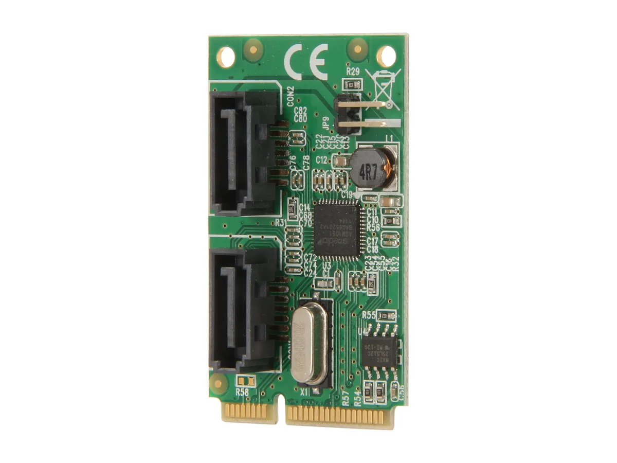 Syba Syba SD-MPE40056 2-Port SATA 6.0 Gbps Expansion Card — product photo