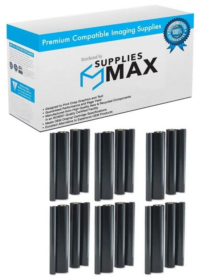 SuppliesMax SuppliesMax PC-412RF Fax Imaging Film 12-pack 150 pages — product photo