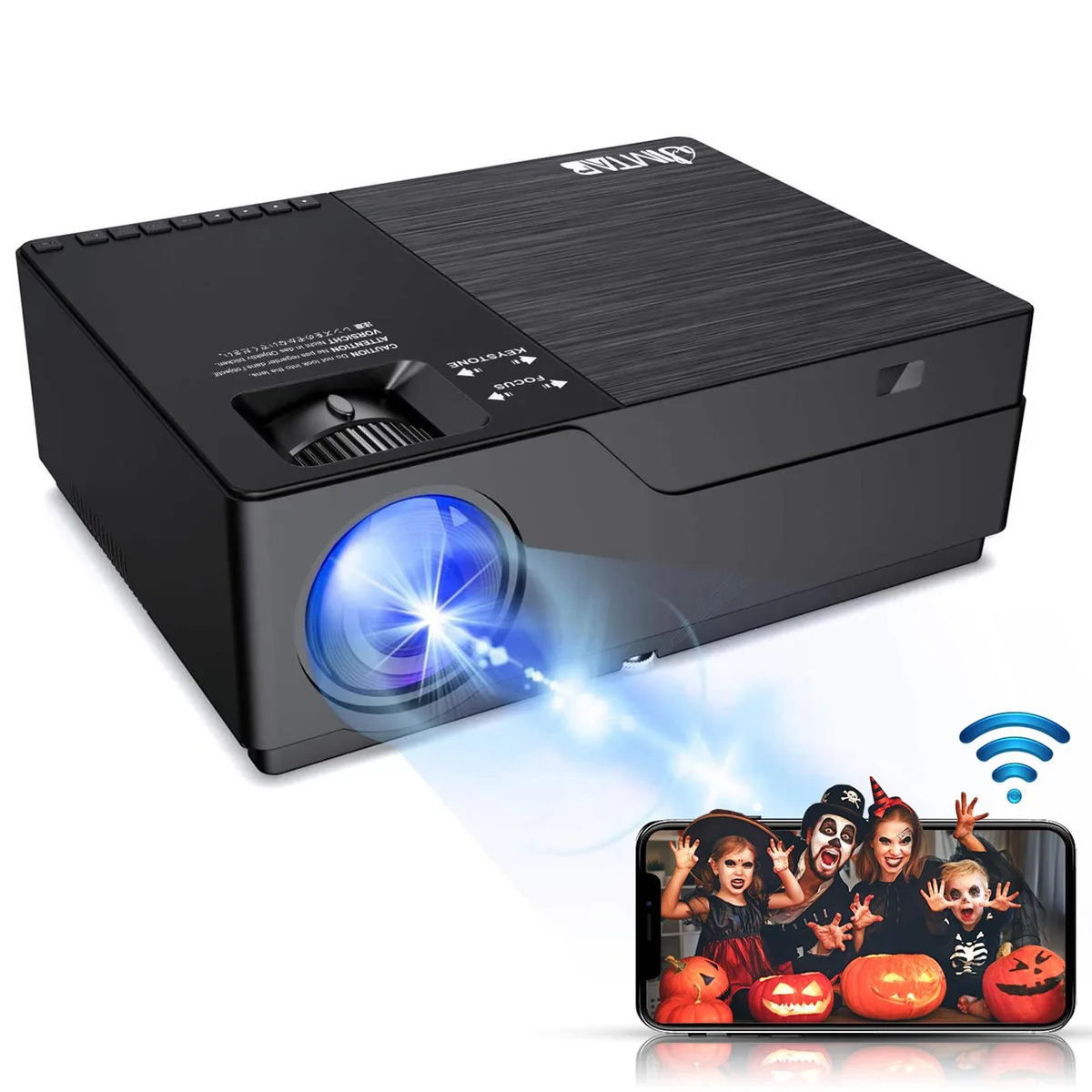 JIMTAB JIMTAB M18 PRO 1080P 21000 Lumens 5G WiFi Business Projector — product photo