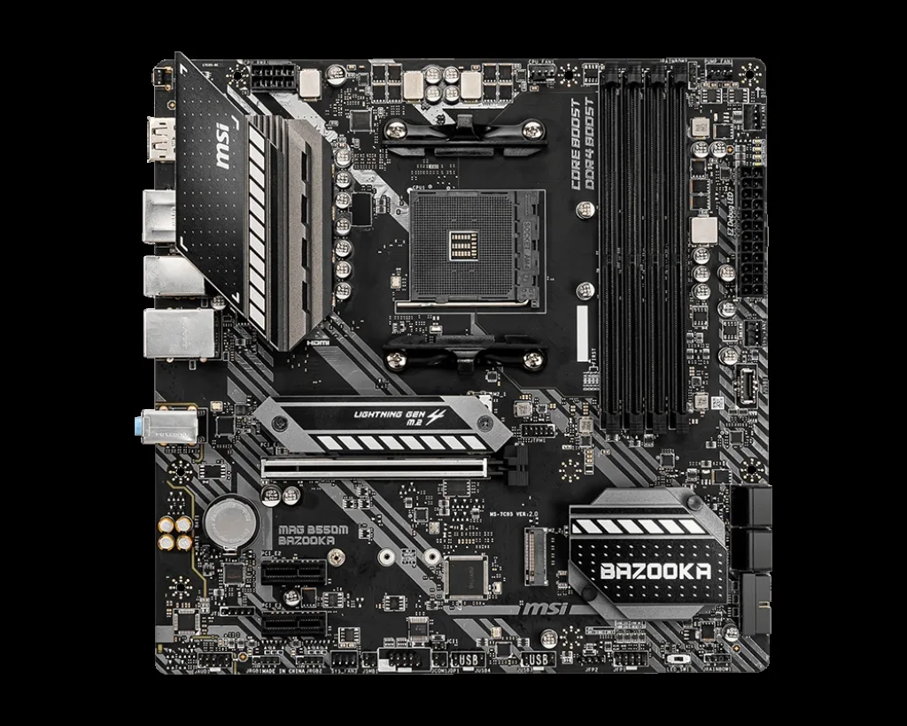 MSI MSI MAG B550M BAZOOKA AMD Motherboard A — product photo