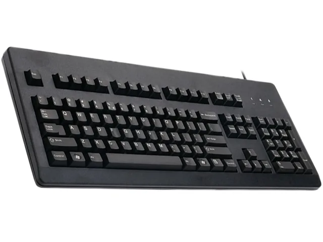 Cherry Cherry G80-3000LSCEU-2 MX Blue USB/PS2 keyboard 104-key black — product photo