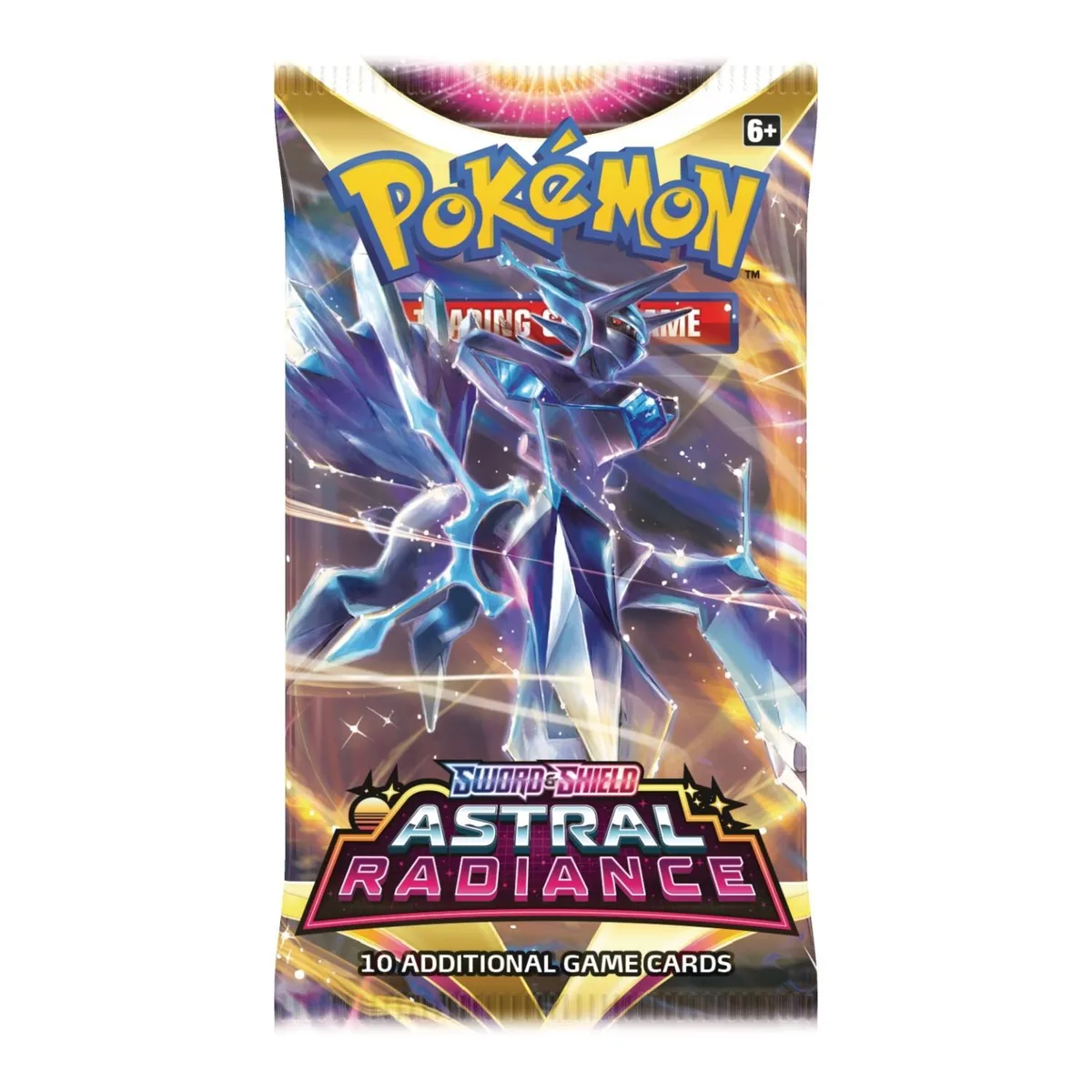 Pokemon Pokemon SS10 Sword and Shield Astral Radiance Booster Pack Dialga trading card — product photo