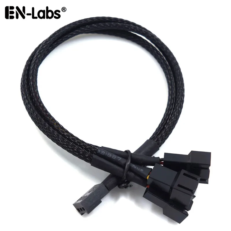EN-Labs EN-Labs 3PINSPL310 1-to-3 3-pin fan splitter cable 10 inch — product photo