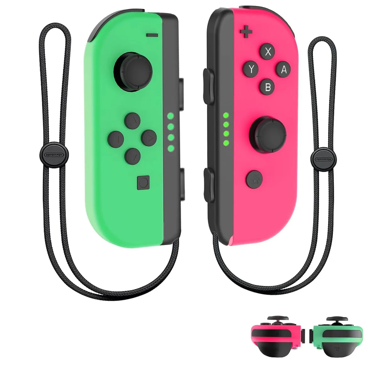 BONAEVER BONAEVER Switch Controller Left/Right Pair Green Pink vr accessory — product photo