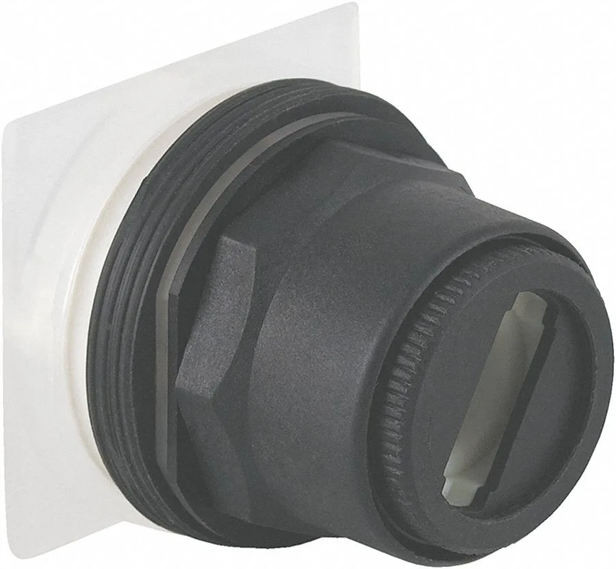 Schneider Electric 9001SKS11 selector switch head 30 mm black plastic bezel two position maintained action