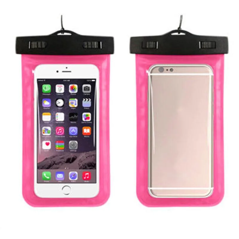 The Perfect Part The Perfect Part Waterproof Floating Phone Pouch 3 Pack Rose 7.5 x 4.2 x .5 — product photo