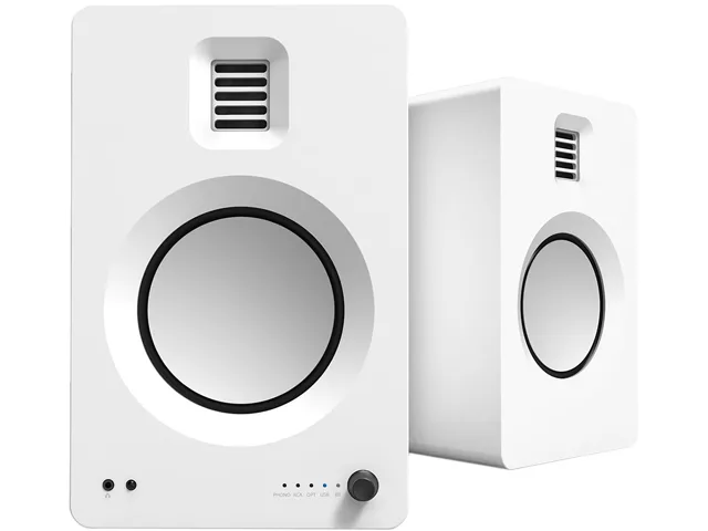 Kanto Kanto TUKMW 5.25" Powered Bookshelf Speakers Pair Matte White — product photo