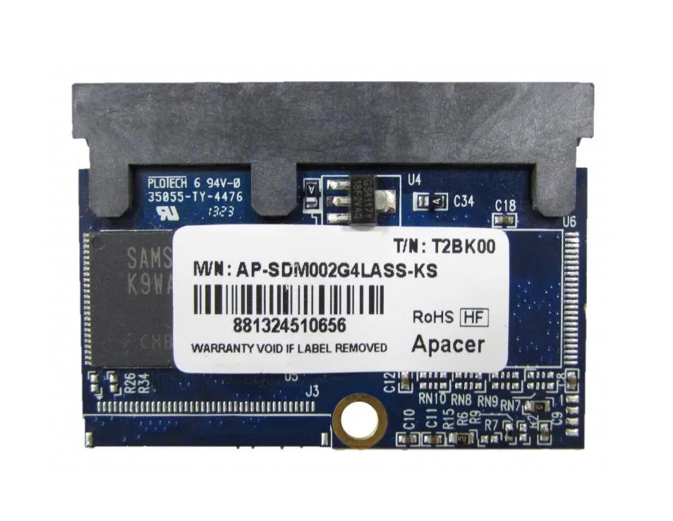 Apacer Apacer 8Y.F1B41.7504B 2 GB SLC SATA 1.8-inch internal SSD — product photo
