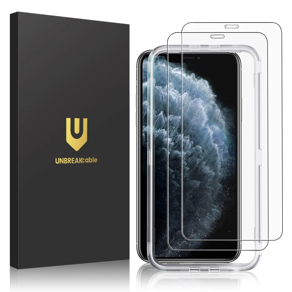  UNBREAKcable UBMU064 Screen Protector 2-Pack iPhone 11 Pro Max/XS Max — product photo