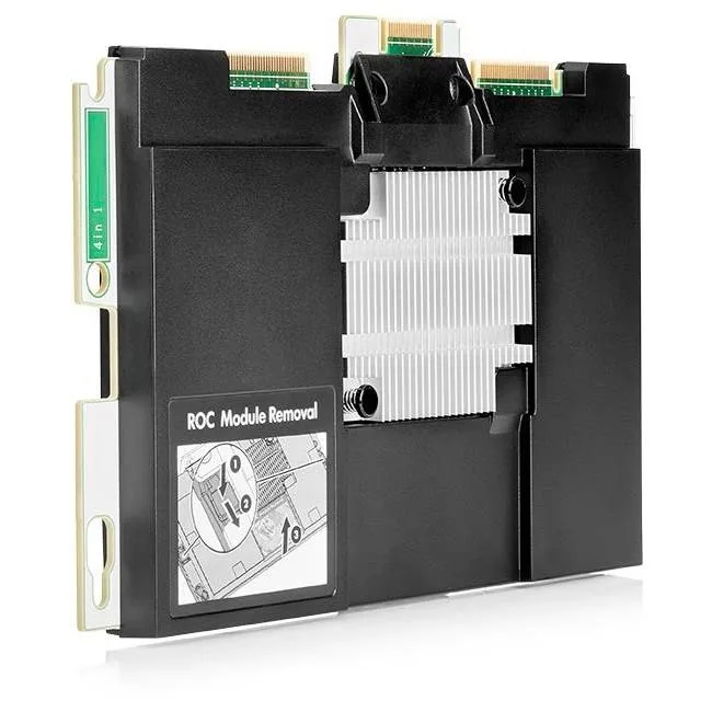 HPE HPE Smart Array P204i-c SR Gen10 RAID controller 804424-B21 12Gb/s SAS 1GB cache PCIe 3.0 x8 — product photo