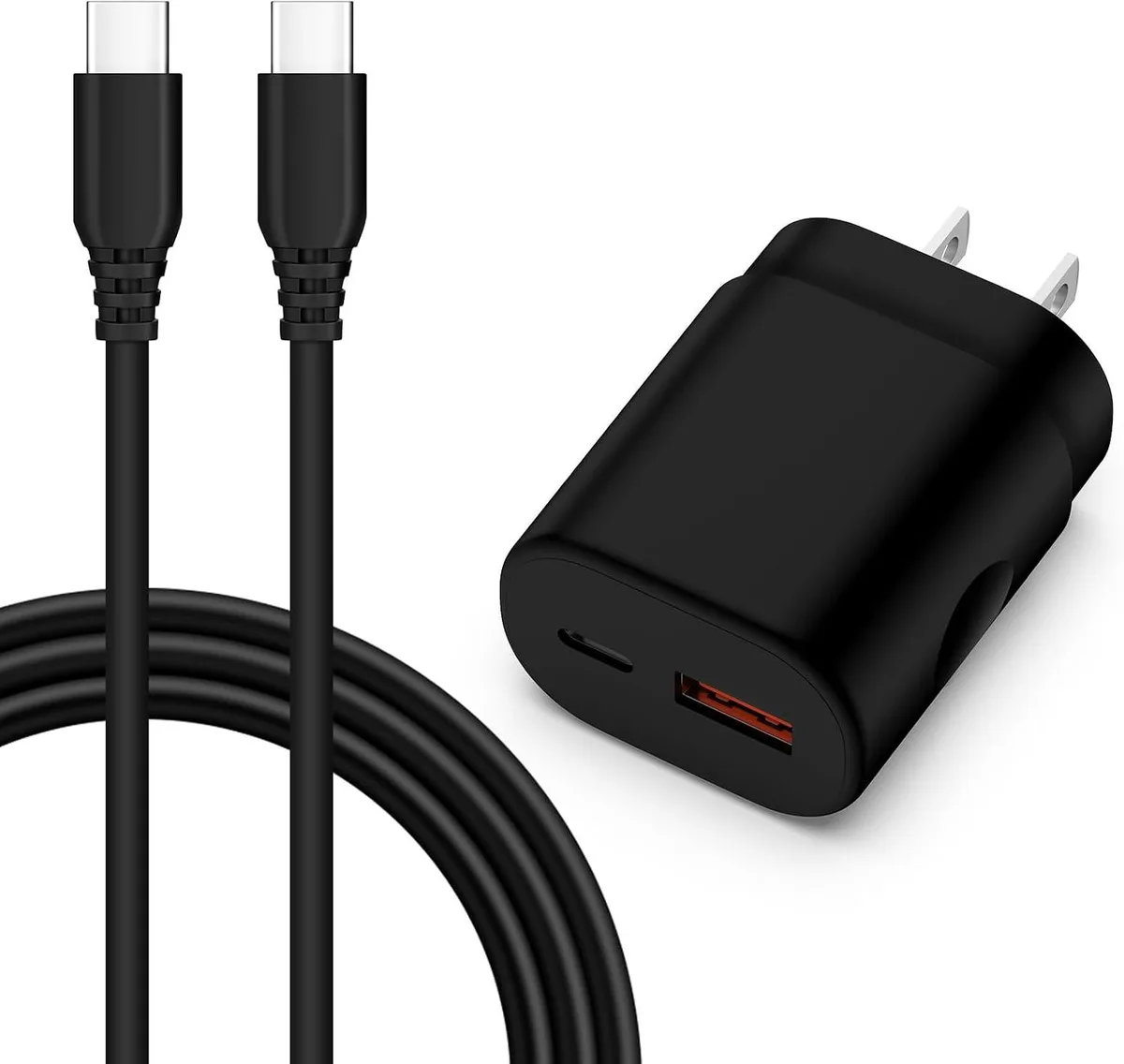 ONITOON ONITOON 25W Dual-Port USB-C Wall Charger with 6ft Cable — product photo