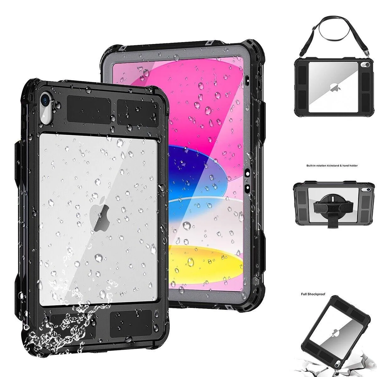 Werleo Werleo A2696/A2757/A2777 iPad 10th Gen 10.9 2022 Waterproof Case IP68 — product photo