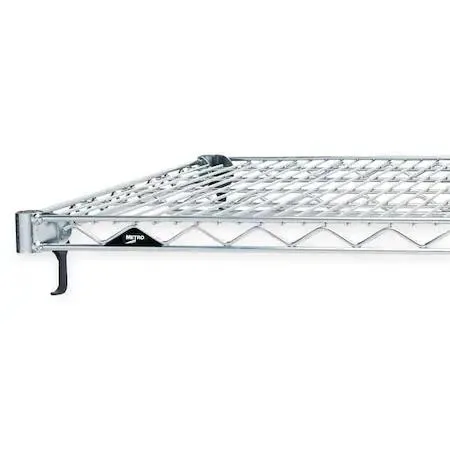 Chrome wire shelf 36 by 72 inches 600 lb capacity