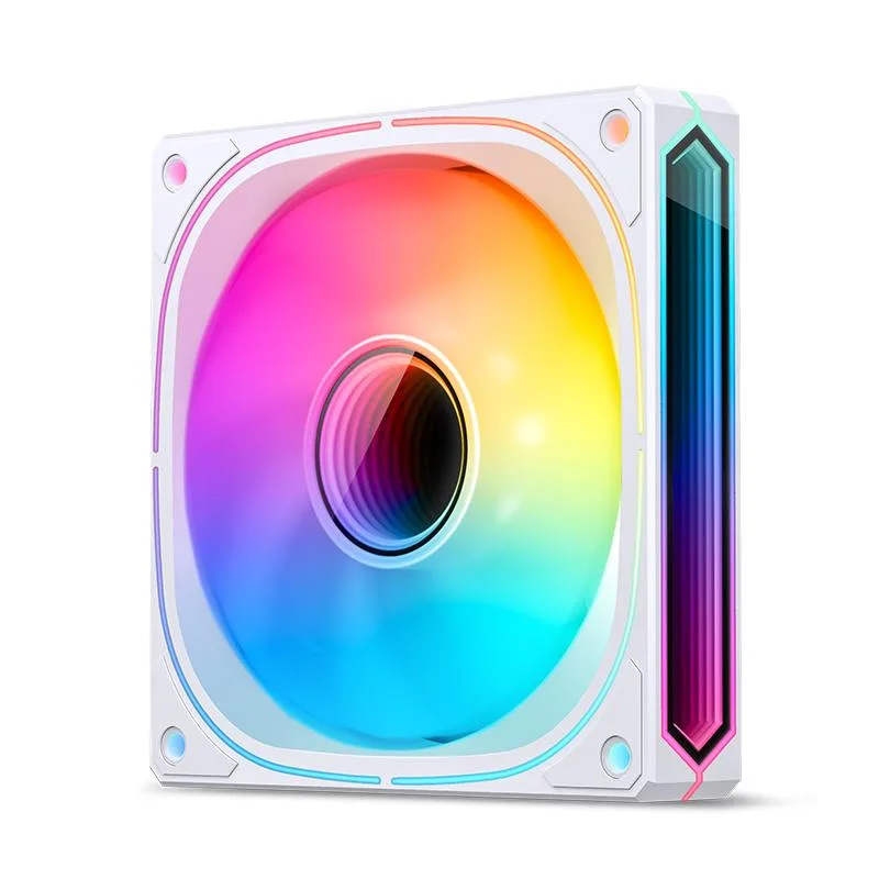 JONSBO JONSBO FR-505B White Reversed 120mm ARGB Case Fan — product photo