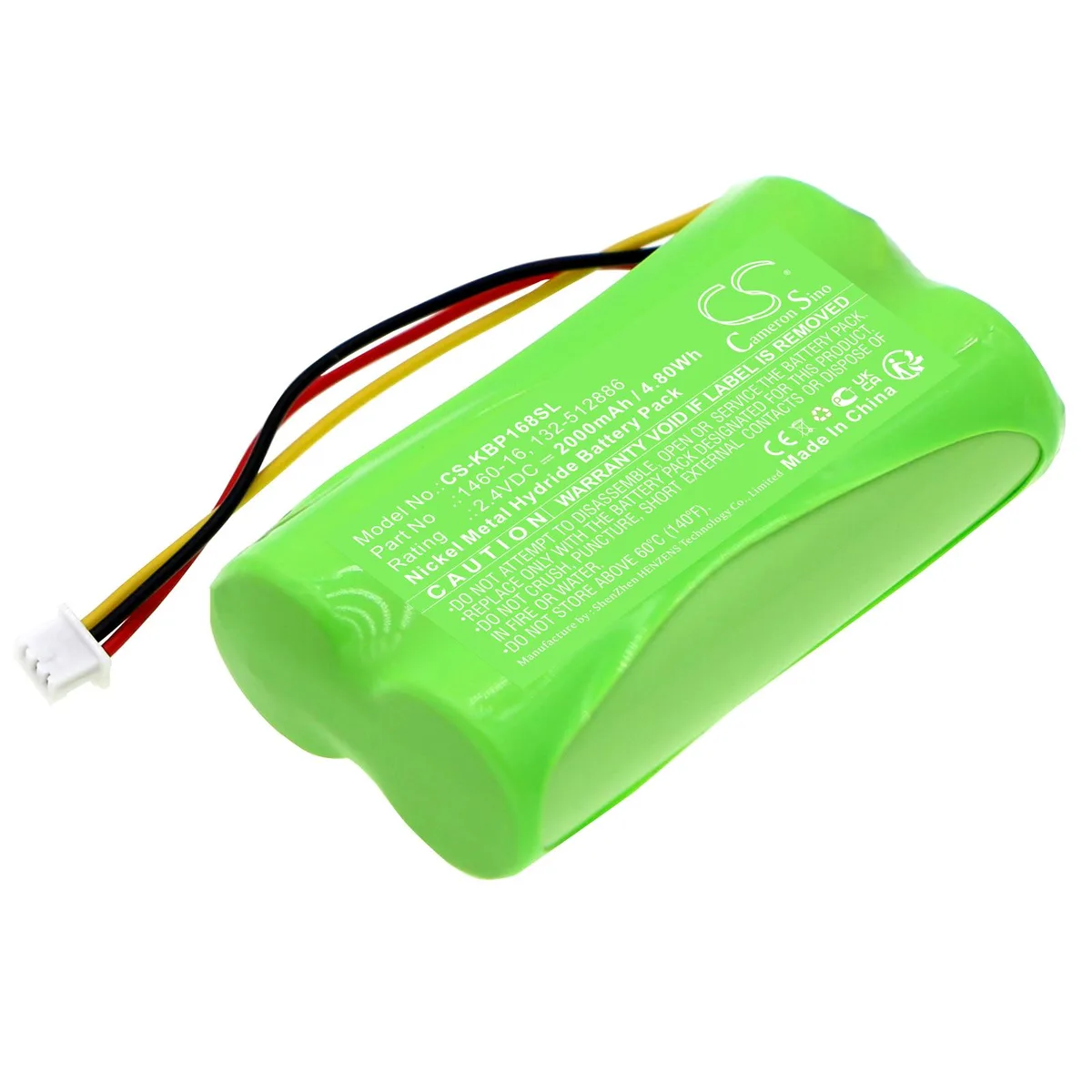 Cameron &amp; Co Cameron &amp; Co DS-CS-KBP168SL 2.4V 2000mAh Ni-MH battery blue — product photo