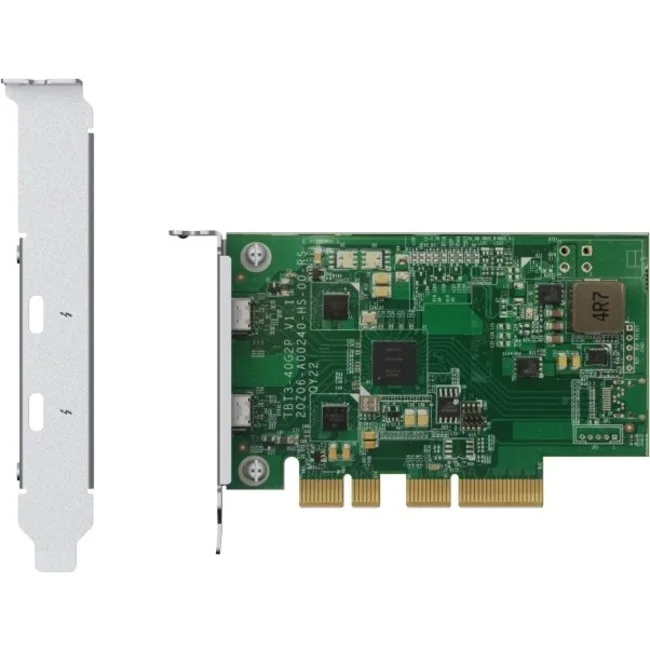 Qnap Qnap QXP-T32P Thunderbolt 3 adapter for TVS-H1288X TVS-H1688X — product photo