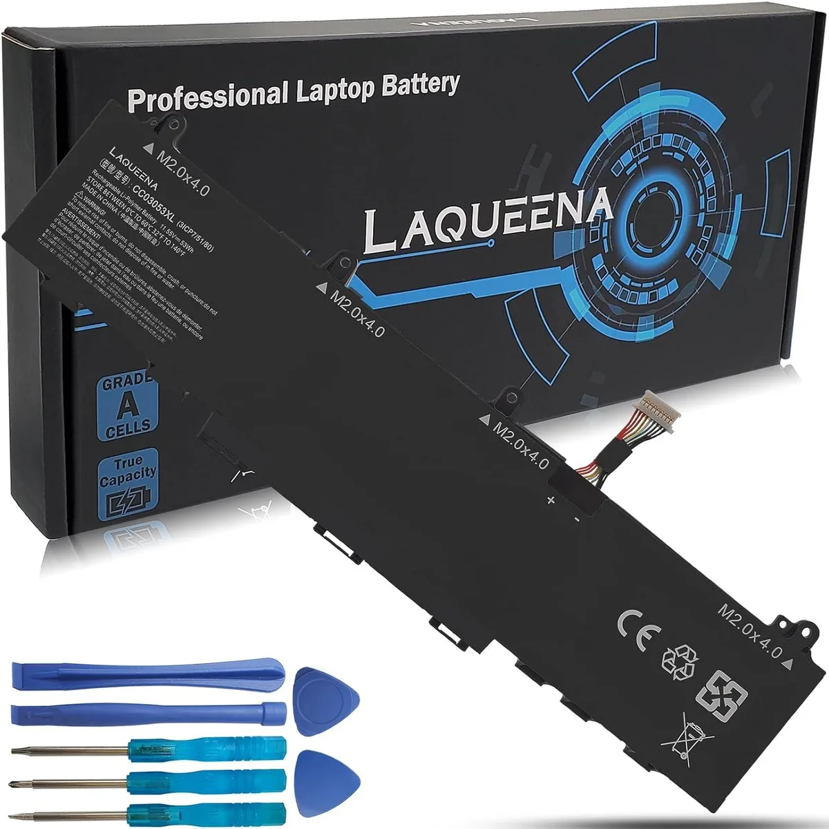 NShi NShi CC03053XL laptop battery 53Wh 4400mAh 11.55V 3-cell Li-ion — product photo