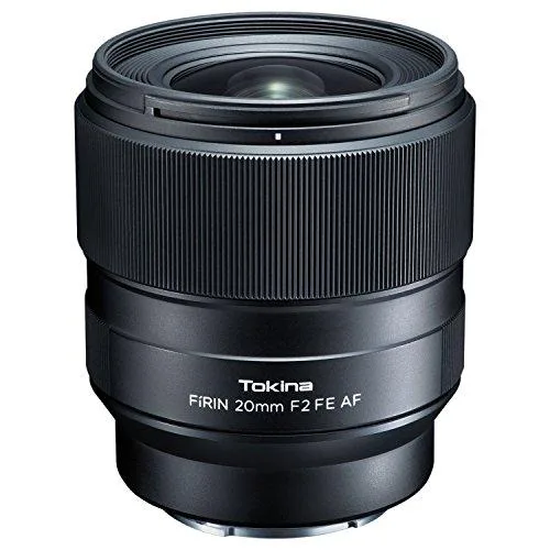 Tokina Tokina FiRIN AF 20mm F/2.0 FX Sony E-mount camera lens — product photo