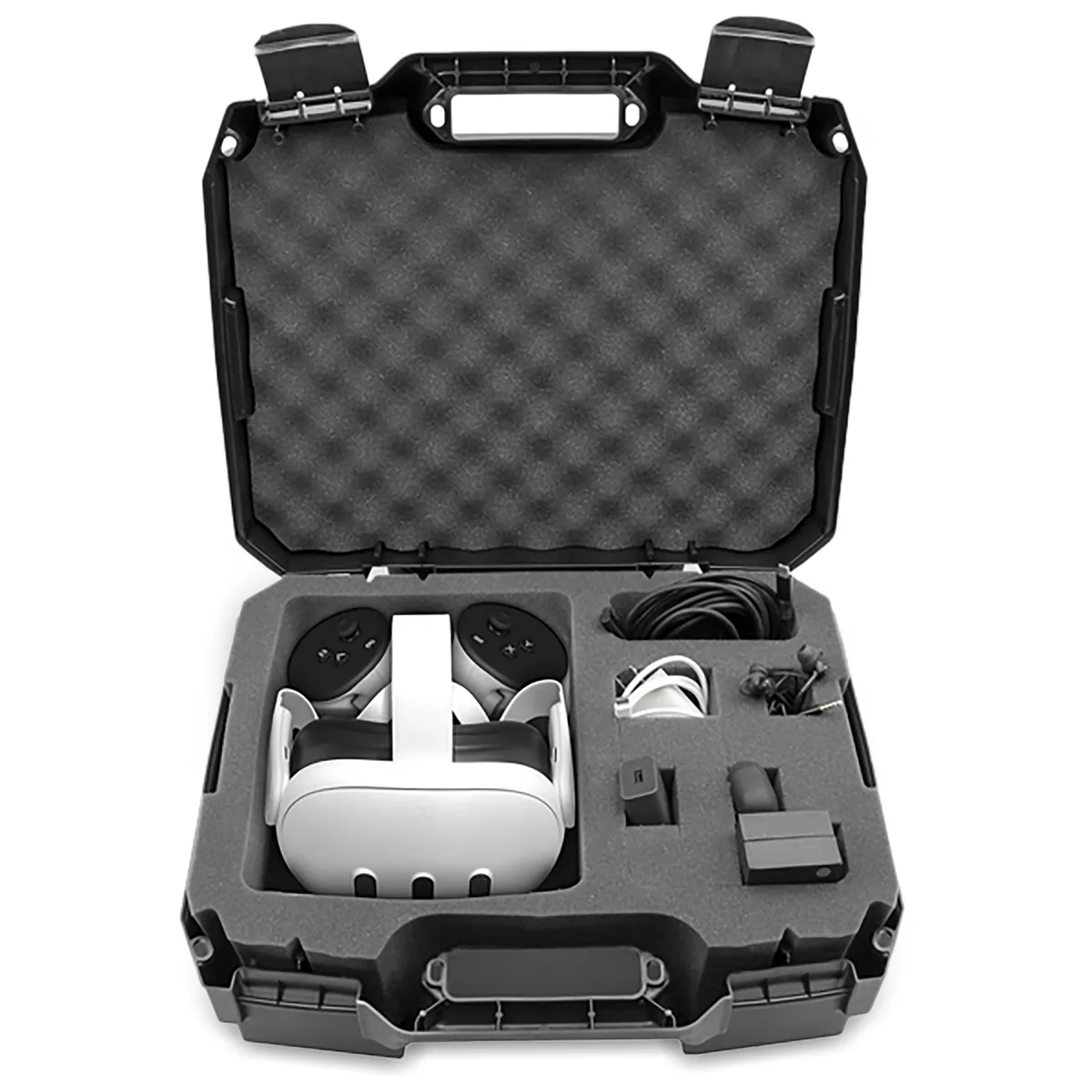 CASEMATIX CASEMATIX TAC17-OCS2 Hard Shell Travel Case vr accessory 17.0 x 14.0 x 6.0 in Black — product photo