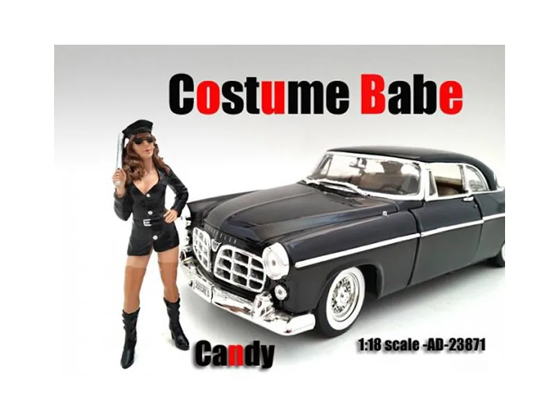 American Diorama American Diorama Costume Babe Candy Figure 1:18 Scale — product photo