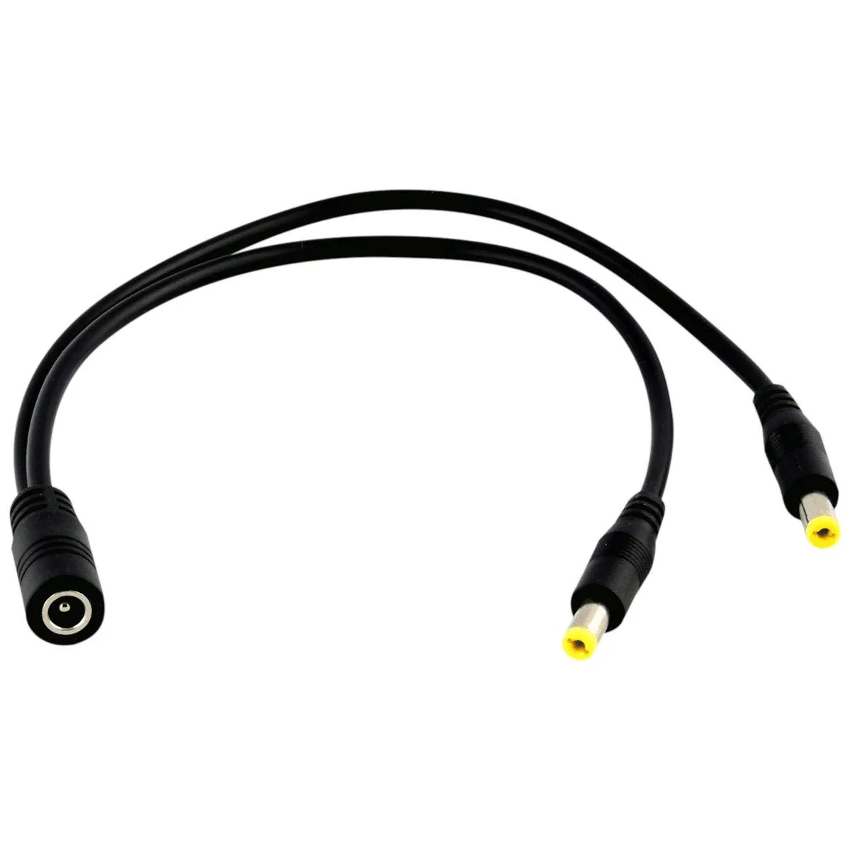 JacobsParts Inc. JacobsParts DCSPLIT-D 1:2 DC Power Splitter Cord 5.5x2.1mm 32cm 20AWG — product photo