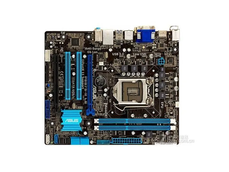 ASUS ASUS P8B75-M LE Intel B75 LGA 1155 DDR3 16GB Micro ATX Motherboard — product photo