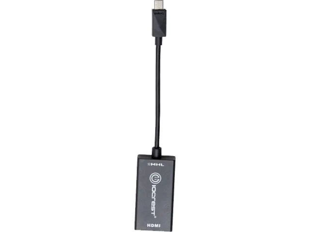 Syba Syba SY-ADA34002 MHL to HDMI adapter cable 6" 1080p 7.1 audio — product photo