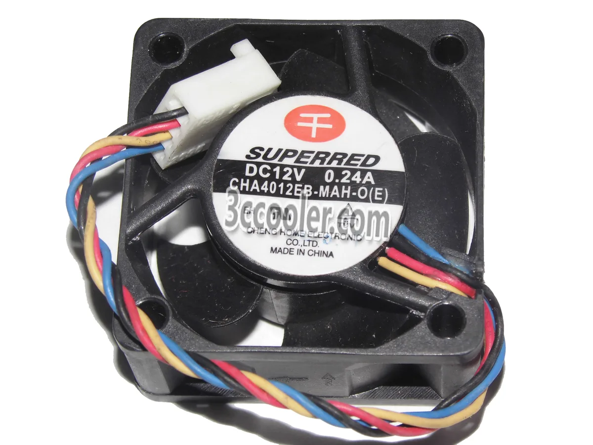 OEM Industries OEM Industries 4020 CHA4012EB-MAH-O (E) 40mm 12V 0.24A 4 Pin CPU cooler — product photo