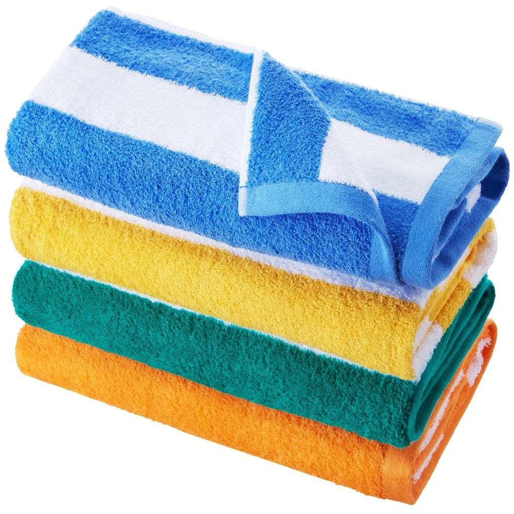 VEVOR VEVOR 4-Pack Beach Towels 30x60 in 100% Cotton 400 gsm — product photo