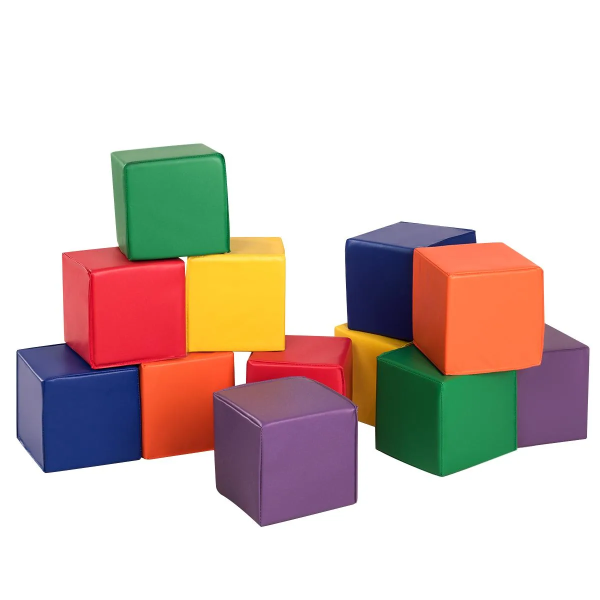 Costway Costway 12-Piece 8'' PU Foam Building Blocks Set — product photo