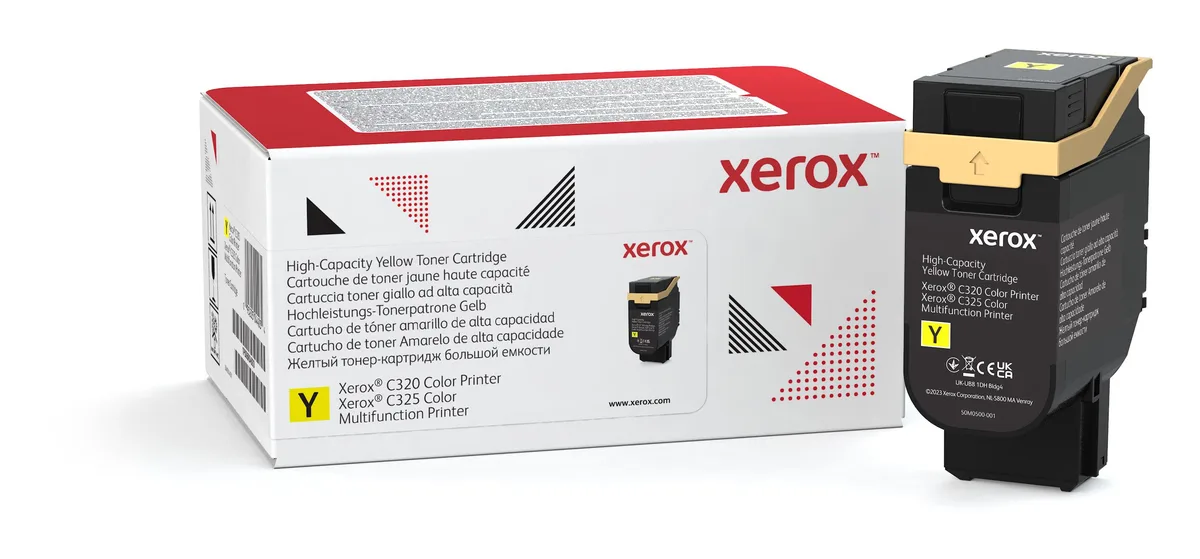 XEROX XEROX 006R04830 High-Yield Toner Cartridge Yellow 5500 Pages — product photo