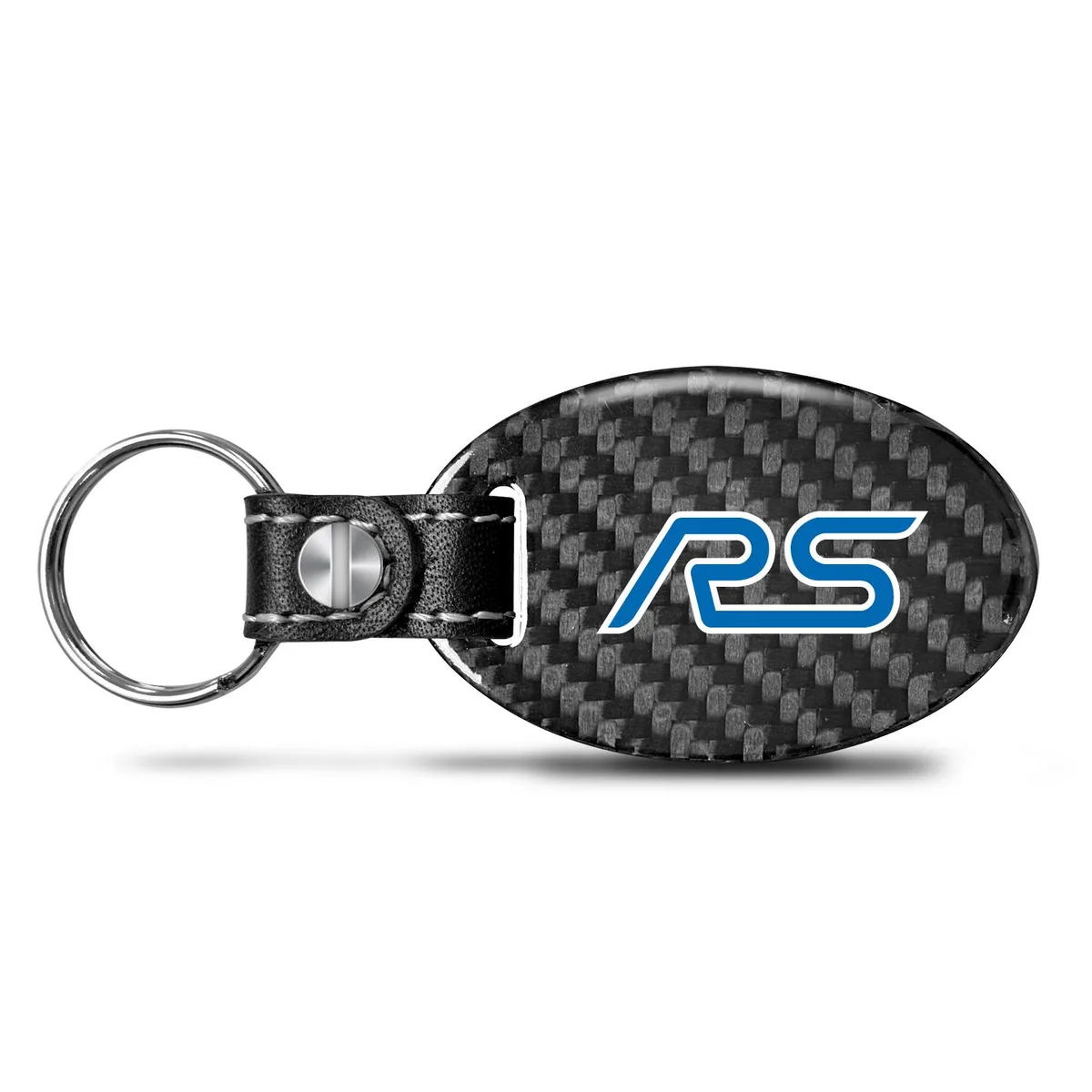 iPick Image, LLC iPick Image, LLC Ford Focus RS Carbon Fiber Leather Key Chain — product photo