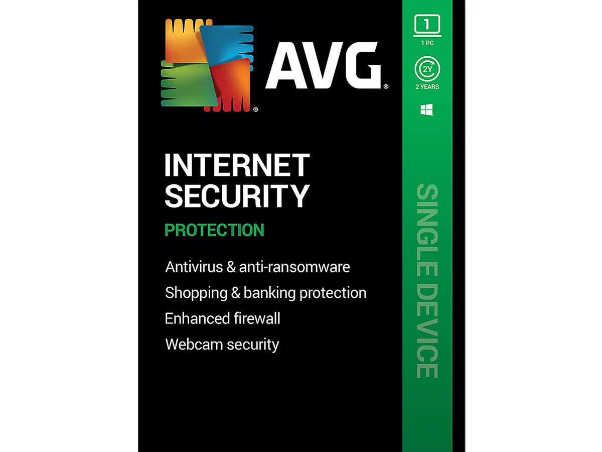 AVG AVG AVG-IS20T24ENK-01 Internet Security 2022 1 PC 2 Year Download — product photo