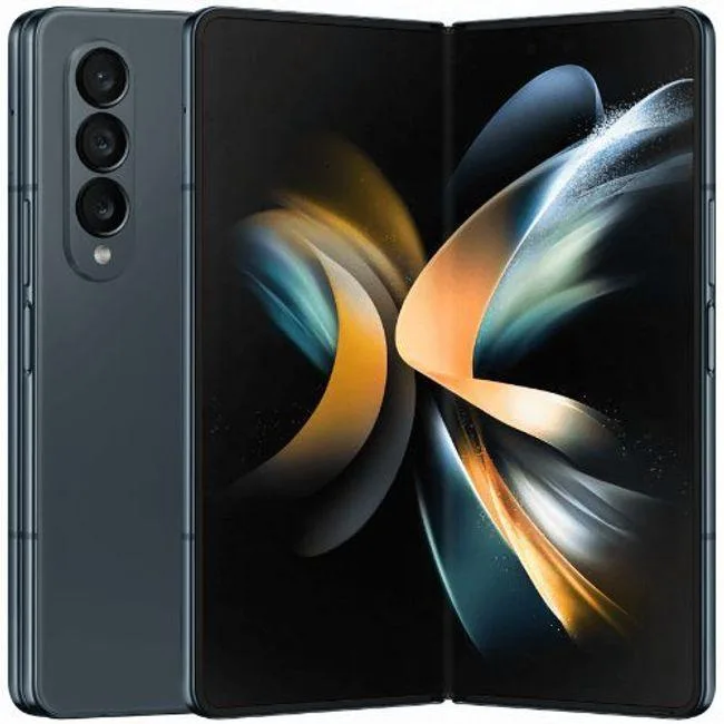 SAMSUNG SAMSUNG Galaxy Z Fold4 512GB Graygreen cell phones - unlocked — product photo