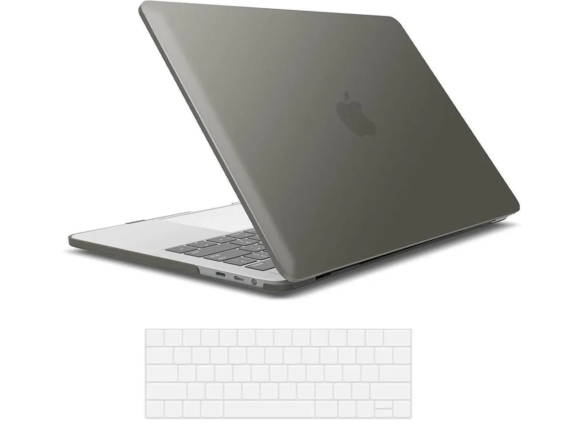 Werleo Werleo hard-shell laptop case 15 inch MacBook Pro A1990 A1707 Gray — product photo