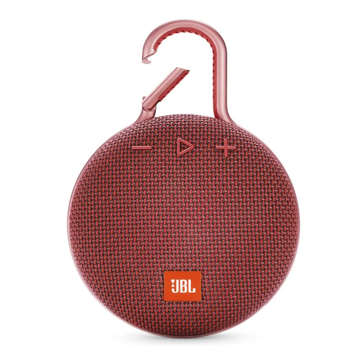  JBL Clip 3 Fiesta Red portable speaker — product photo