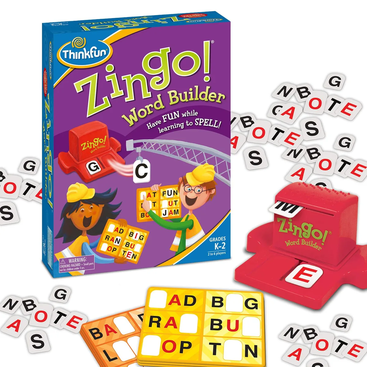 Worry Free Gadgets 7706 Zingo Word Builder Game — product photo