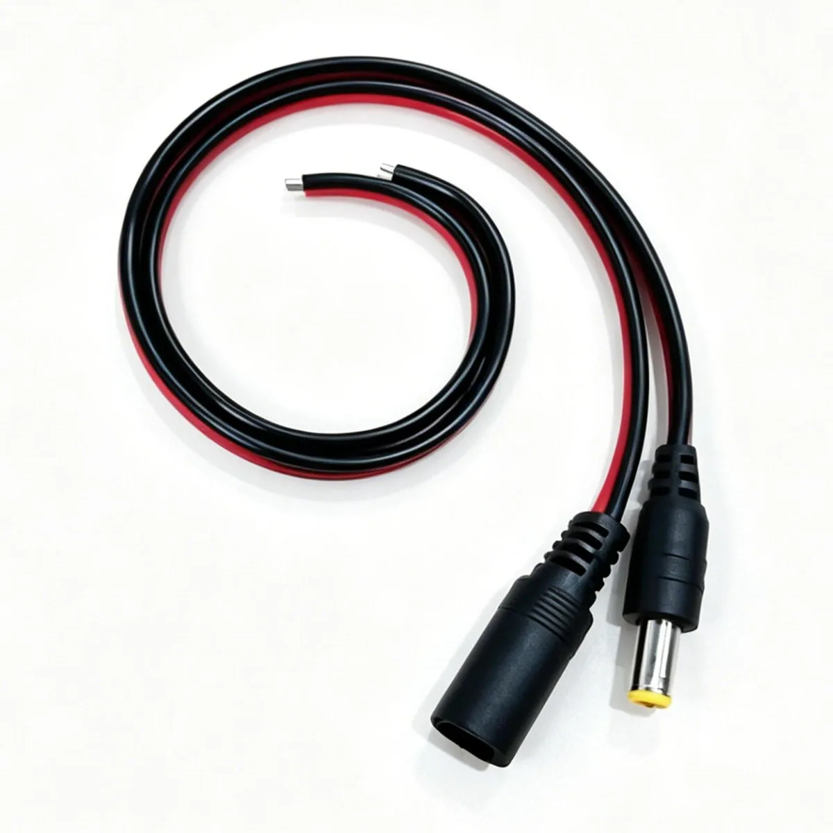  VISDOLL 10 Pairs 18AWG DC Power Pigtail Cable 5.5mm x 2.1mm — product photo