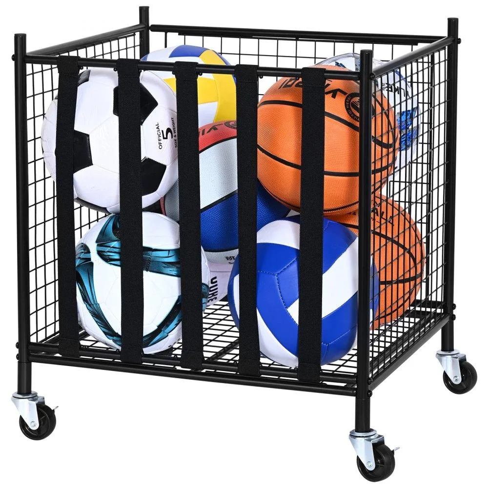 VEVOR VEVOR Rolling Sports Ball Storage Cart 21.26 in wide — product photo