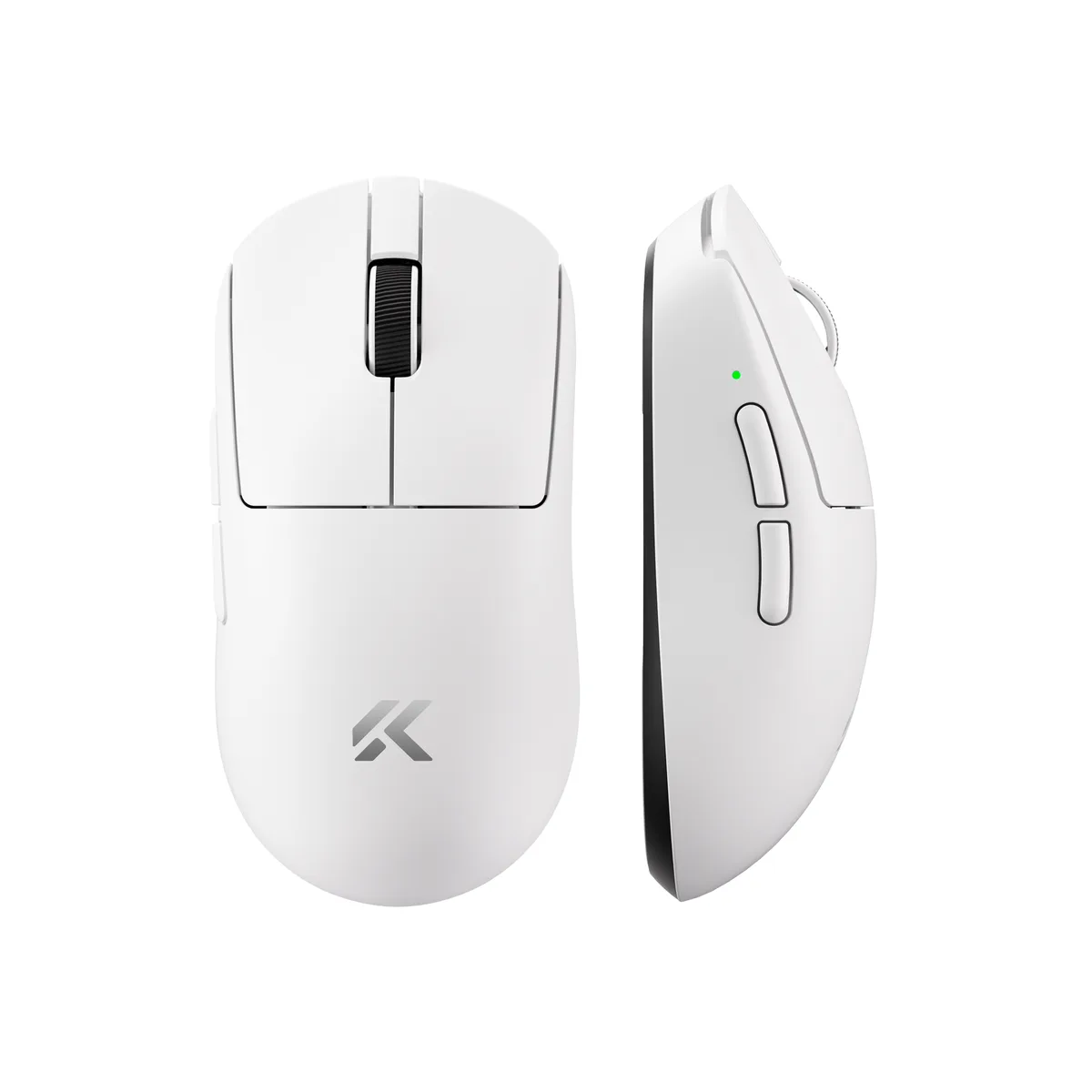 MCHOSE MCHOSE MC-A7V2-6 gaming mouse, PAW3950TI, 42000 DPI, 8000 Hz, 59 g, White — product photo