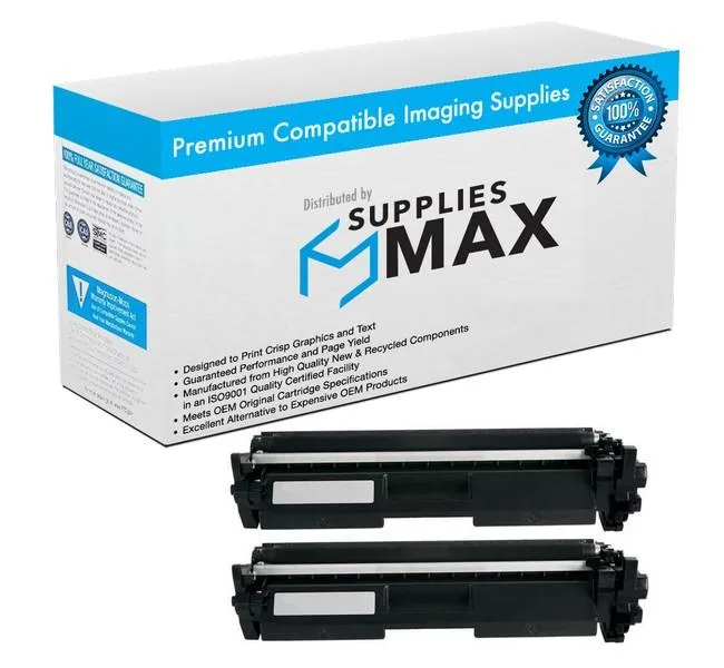 SuppliesMax SuppliesMax HP CF294XD Black High Yield Toner Cartridge 2 Pack 2800 Pages — product photo