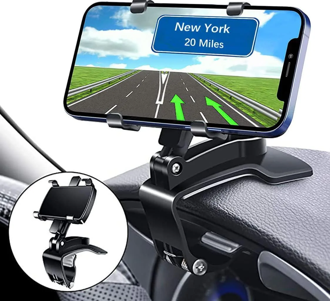 Keyence Keyence Car Phone Holder Mount 360 Degrees Rotation Dashboard — product photo