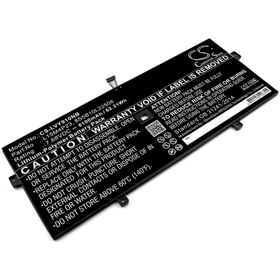 Cameron &amp; Co Cameron &amp; Co DS-CS-LVY910NB laptop battery 8.1 Ah 7.68V 8100mAh 62.21Wh black — product photo