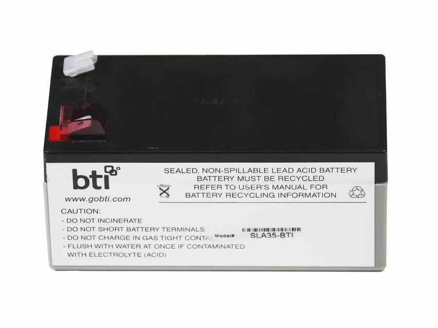 Battery Technology Inc. Battery Technology Inc. SLA35-BTI 3500 mAh 12 V DC ups replacement battery — product photo
