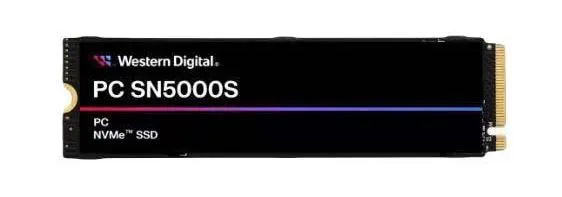 Western Digital Western Digital WD PC SN5000S 512GB internal SSD — product photo