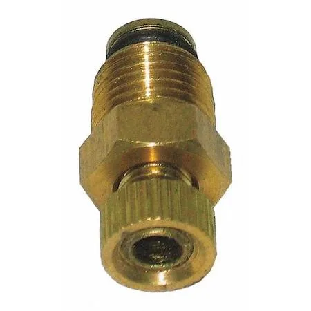 PowerMate PowerMate 072-0006RP air compressor tank drain valve 1/4 NPT thumbscrew — product photo